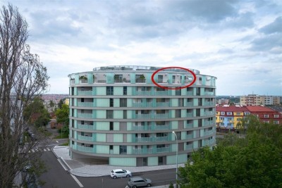 Světlý byt 2+kk s terasou 27 m2, Rezidence Oliva, Brumlovka!