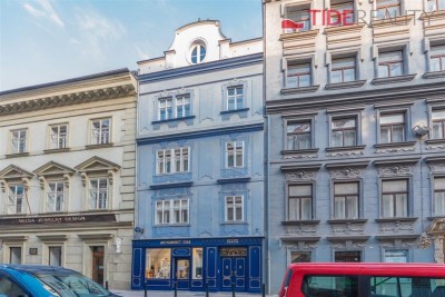 Rental of a pleasant quiet apartment in the center of Prague, Mikulandská, Nové Město