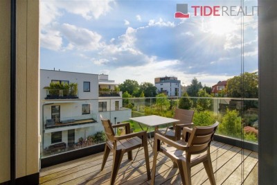 Modern 3+kk apartment with a terrace, La Crone project, Prague 6, Radičova